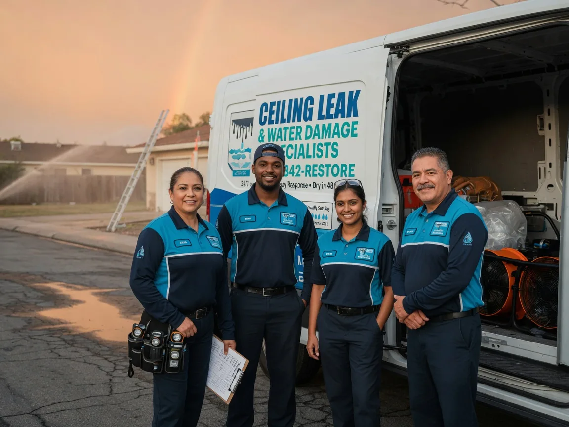 Ceiling Leak Cleanup company in Batesville, TX