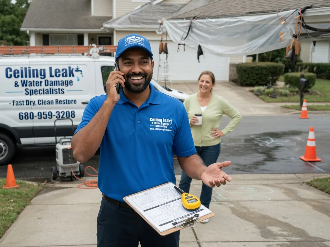 Ceiling Leak Cleanup Batesville, TX FAQs